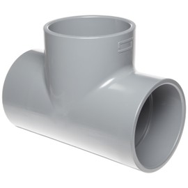 Spears 801-C Series CPVC Pipe Fitting, Tee, Schedule 80, 1" x 1/2" Socket