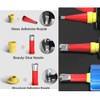 27 Pcs Caulking Finisher Kit, Reusable Caulking Nozzle Coating 15