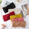 DRESHOW Diadema Mujer Invierno Diadema Cabeza Anchas Cabello Turbante Banda