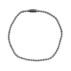 Kathy Bankston Handmade 2mm Sterling Silver Bead Ball Chain Bracelet or Necklace, Oxidized or Shiny, Made to Order Lengths, Dainty Silver Chain