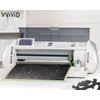 VViViD Glitter Black DECO65 Permanent Adhesive Craft Vinyl Roll for