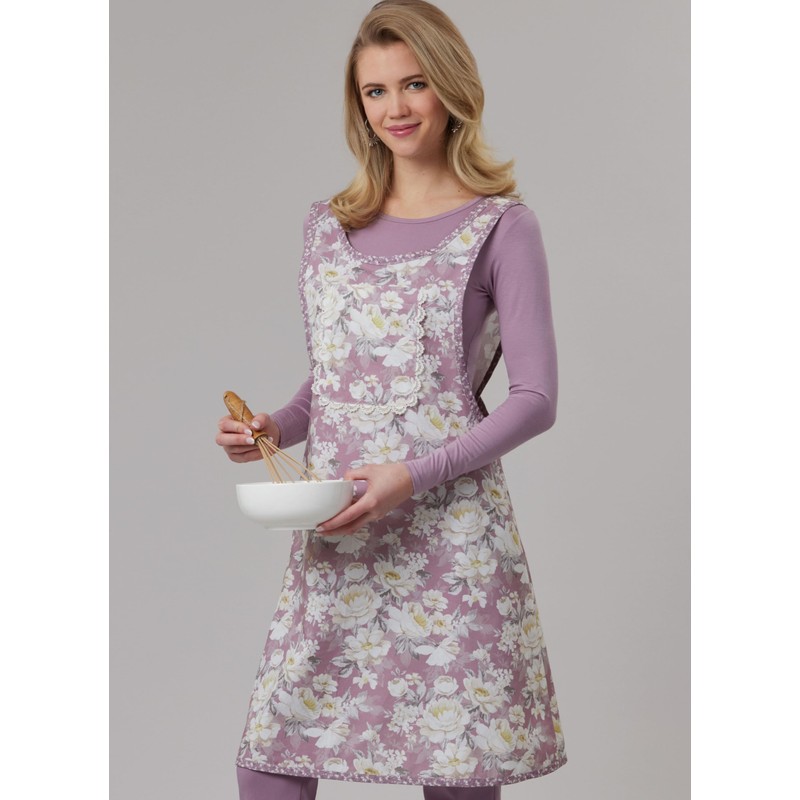 McCall's Sewing Pattern M8598A Misses' Aprons A (XS-S-M-L-XL)