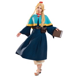 OSIAS Anime Delicious in Dungeon Marcille Donato Cosplay Costume (XXL)