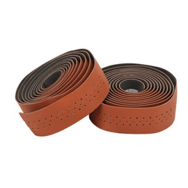 Handlebar Tape, Bicycle Handlebar Tape, Bike Handlebar Tape with Sticker Bike Tape Bicycle Handlebar Tape 1 Pair Skid PU Leather Bicycle Handlebar Tape for Road Bikes and Bicycles