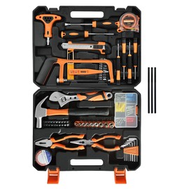 SOLUDE 182-Piece Home Repair Tool Set,Basic Tool Kit for Men Women Homeowner Starter,Household Tool Set for First Apartment,Home Maintenance & DIY Project