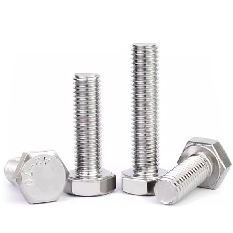AHCA2 Stainless Steel Fully Threaded Hex Bolt (Setscrew) M10 10mm