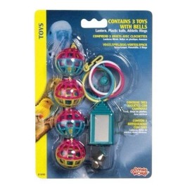 Living World Juguete Para Ave Cotorro Campanas