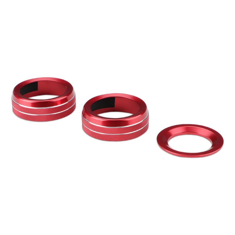 Auovo Volume/Tune Knob A/C Knob Covers Push Start Stop Button