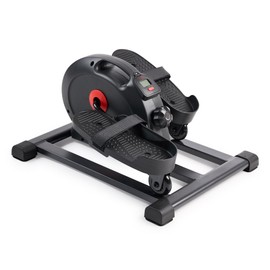 Sunny Health & Fitness Smart Under-Desk Elliptical Trainer, Mini Pedal Equipment for Senior Low-Profile Workout, Cycle Cardio Training at Home/Office, Free SunnyFit App Bluetooth Connect - SF-E324029