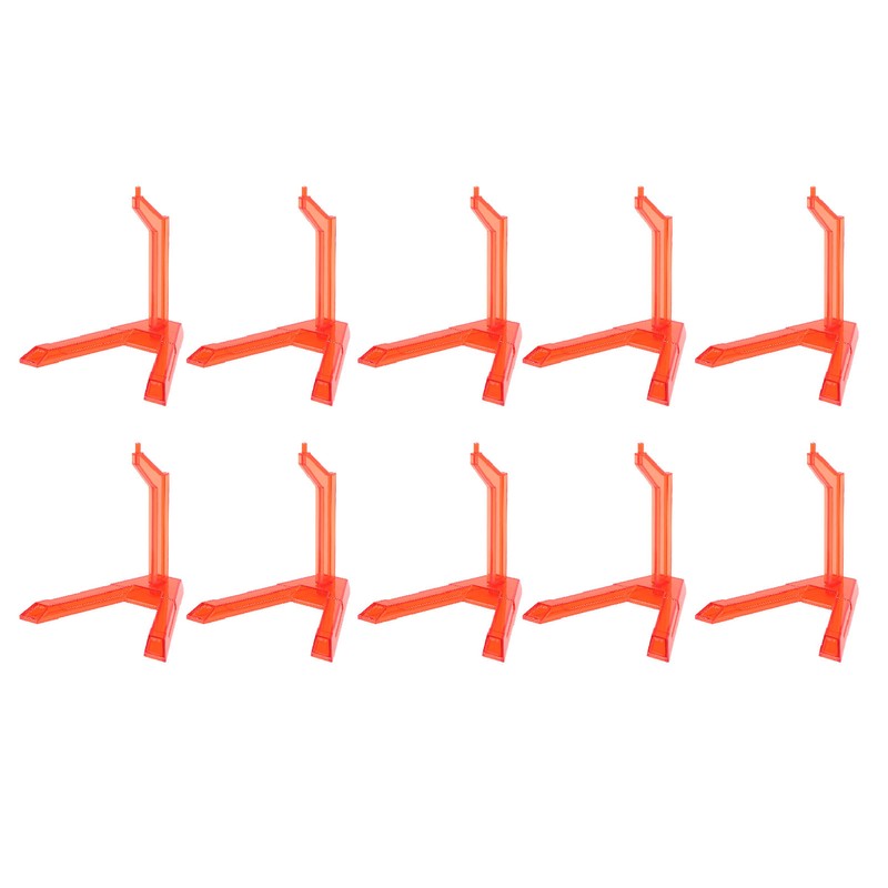10pcs Action Figure Display Stand Multipurpose Plastic Flexible Figure Holder