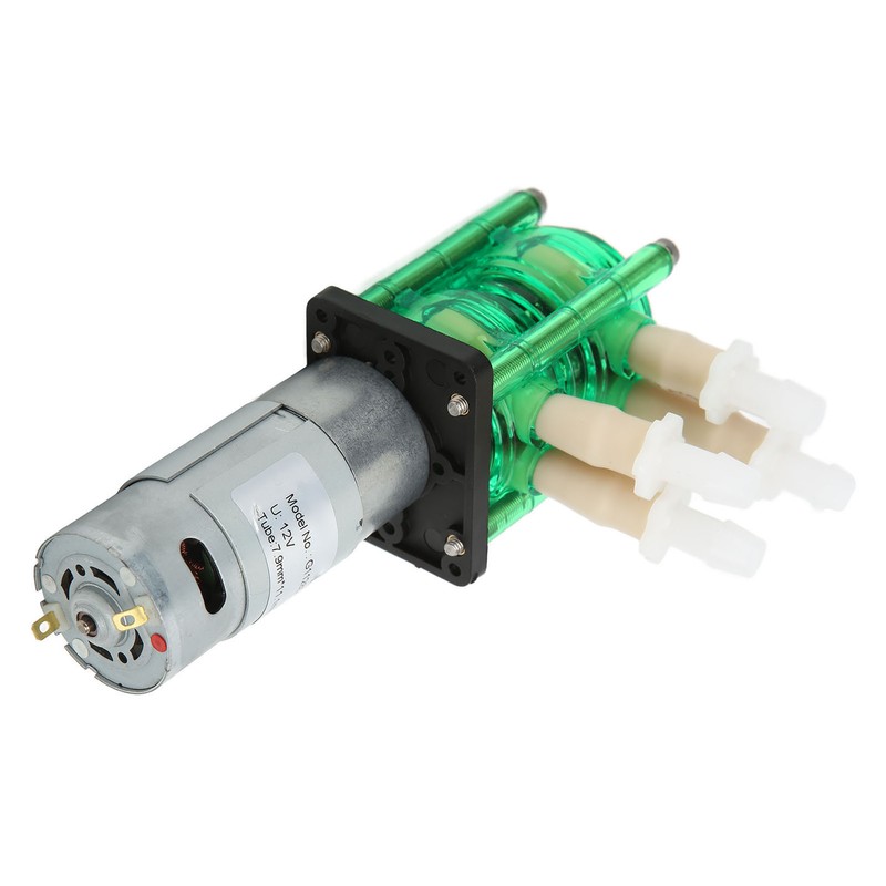 Dual Head High Flow Corrosion Resistant Peristaltic Pump Liquid Dosing