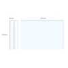 Bisofice 2 Rolls of Thermal Paper A4 Anti-Curl, Compatible with