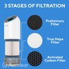 Clarifion AerClear Air Purifier Replacement Filter - Triple Filtration (Pre-Filter,