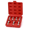 EMENTOL 7PCS 1/4" Drive Universal Joint Socket Set, 6 Point,
