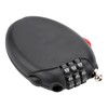 Retractable Cable Locks for Luggage, 3 Digit Combination Padlock Lock