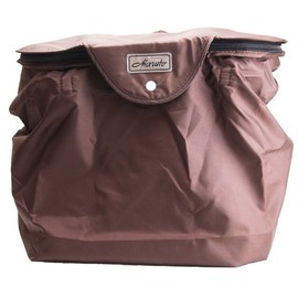 Marth (MARUTO) 2 2-Tier Zipper Front Basket Cover BC – 1850 Brown
