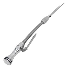 Stainless Steel Oil Pan Dipstick Passenger Side for 80-92 Pontiac Grand Am/Lemans/Prix V8 5.0/5.7L by Acupress