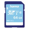 Hama 64GB High Speed Gold 25MB/s SDXC Class 10 Memory