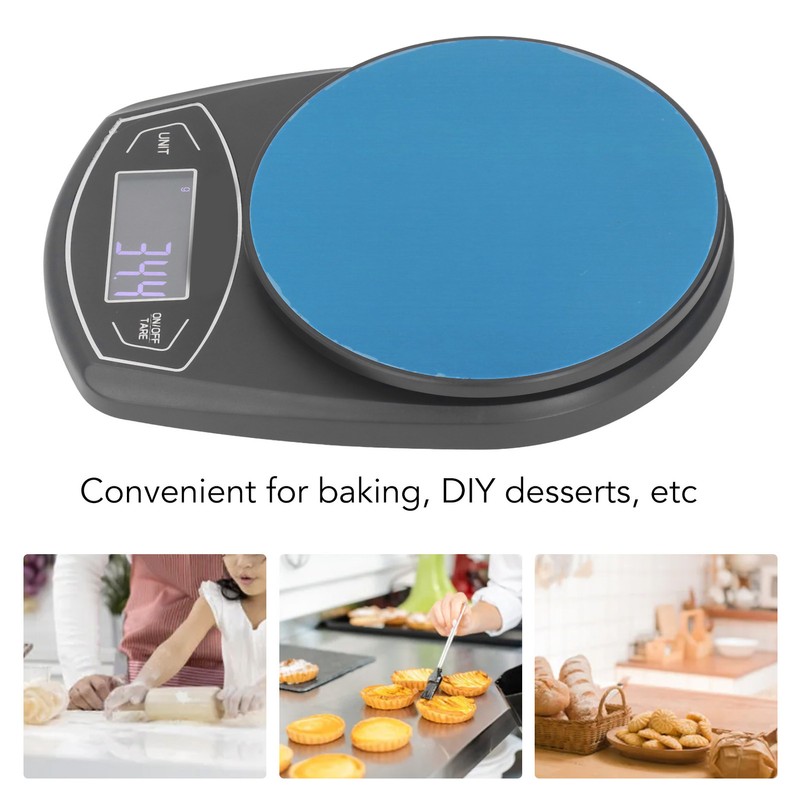 Kitchen Electronic Scale 0.1g High Accuracy 11lb Capacity Stainless Steel