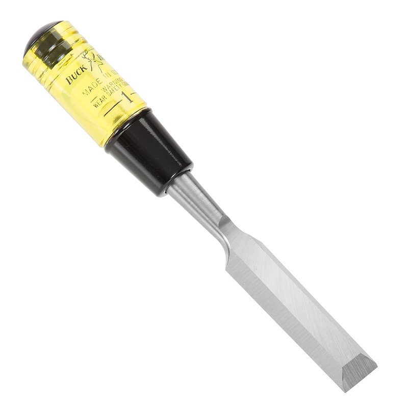 Buck Brothers 120106BC Professional 1'' Inch Wood Chisel, Yellow