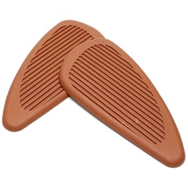 GoodsLand GD-NGPAD-BR [2color] General Purpose Knee Grip Pad Bike Tank Pad Left and Right Set of 2