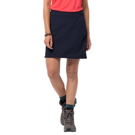 Jack Wolfskin Women's Hilltop Trail Skort Skirt, blue, 34