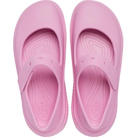 Crocs Unisex Stomp Mary Janes Flat, Pink Tweed/Pink Tweed, 3 US Men