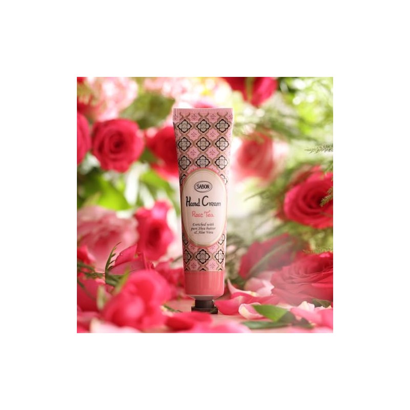 SABON Hand Cream Rose Tea 1.0 fl oz (30 ml)