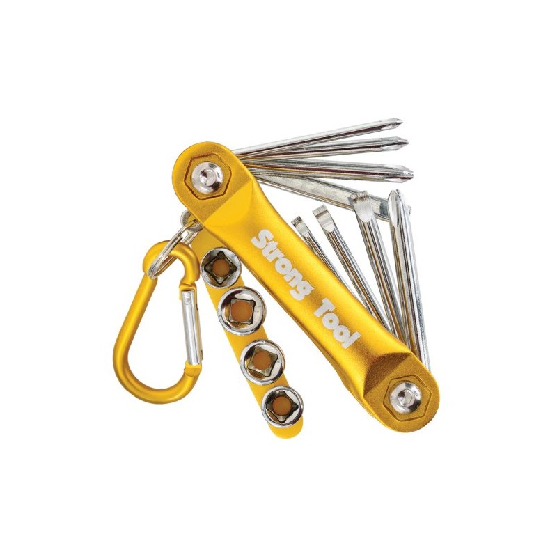 Ichinen Access Strong Tool Screwdriver 12-in-1 Compact Wrench Set Socket