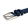 Keith KE21228-29 Men's Belt, Genuine Leather, Navy, Nubuck, Business &
