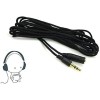 Unbranded 10ft 3.5mm 1/8" Stereo Audio Headphone Cable Fabric Extension