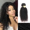 ManeMajesty 12A Kinky curly human hair bundles 3 Pcs 12