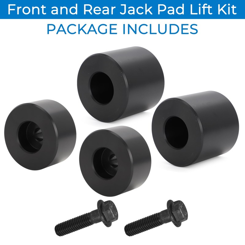 MOTOQUEEN for Challenger Charger HellCat Demon Front and Rear Jack