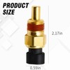 Anxingo 1338450 Engine Coolant Temperature Sensor, Water Temperature Sensor Sendor