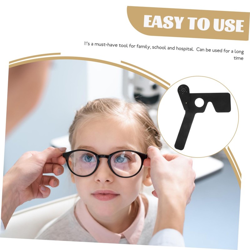 Beavorty Vision Chart Eye Cover Portable Eye Occluder for Vision
