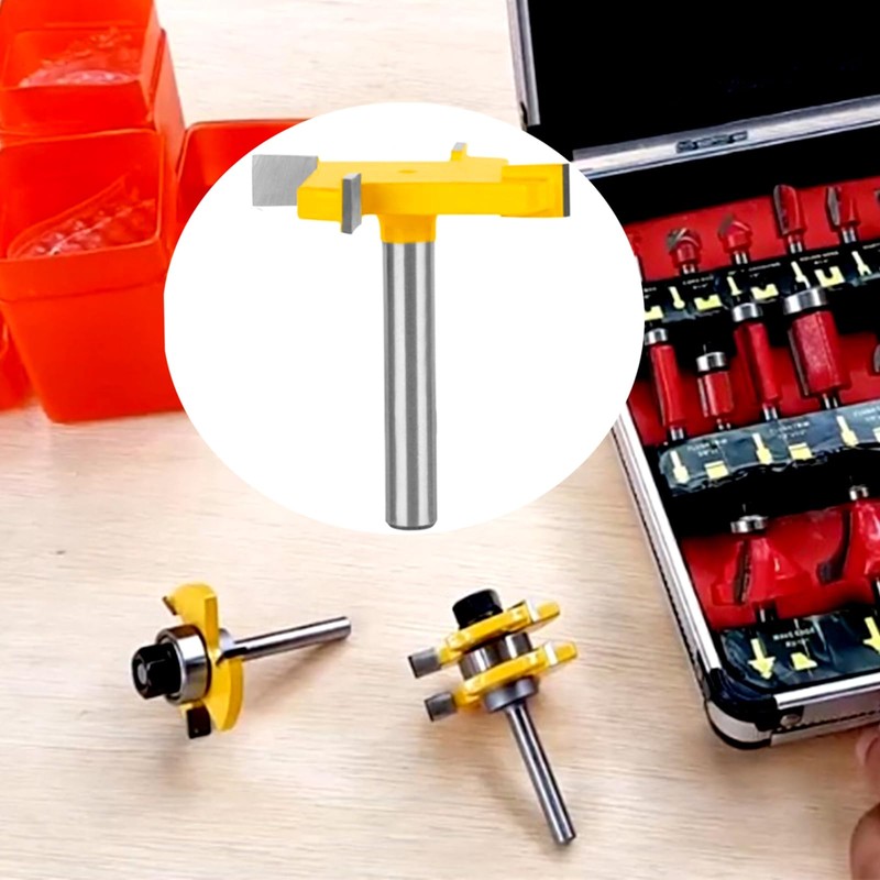Eruceky Surface Planing Router Bits, Surface Bit Surface Milling Cutter,