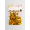 SHATCHI 28g Gold 60th Birthday Confetti Foil Metallic Glitz Table
