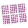 120 Pegatinas de Detección UV para Protector Solar, Parches Reutilizables