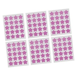 120 Pegatinas de Detección UV para Protector Solar, Parches Reutilizables con Forma de Flor, Pegatinas UV Seguras para Niños a Partir de 3 Años
