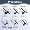 6 Pieces Universal Chuck Keys for Drills, Drill Chuck Key