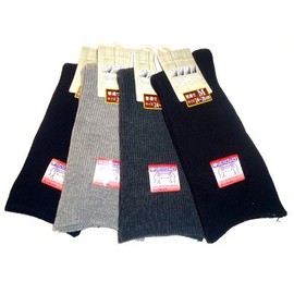 Eden Japan Made in Japan Men's Socks Without Elastic at the Top, Comfortable Socks 24-26cm, 4-pair Set (Color Assorted) D01