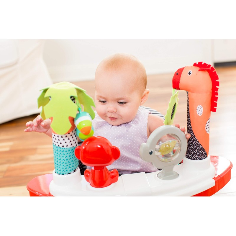 Infantino 3-in-1 Grow-with-Me Discovery Seat and Booster, Baby Activity Seat,