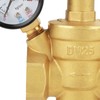 DN25 Brass Adjustable Water Pressure Reducing Regulator Reducer Gauge Meter