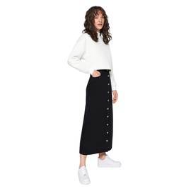 Trendyol Skirt - Black - Maxi,Black,42