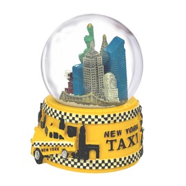 NYC Taxi Snow Globe [3.5 Inches] Souvenir