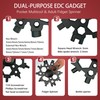 23 in 1 Snowflake Multitool, Rounded Edge Pocket Hex Wrench