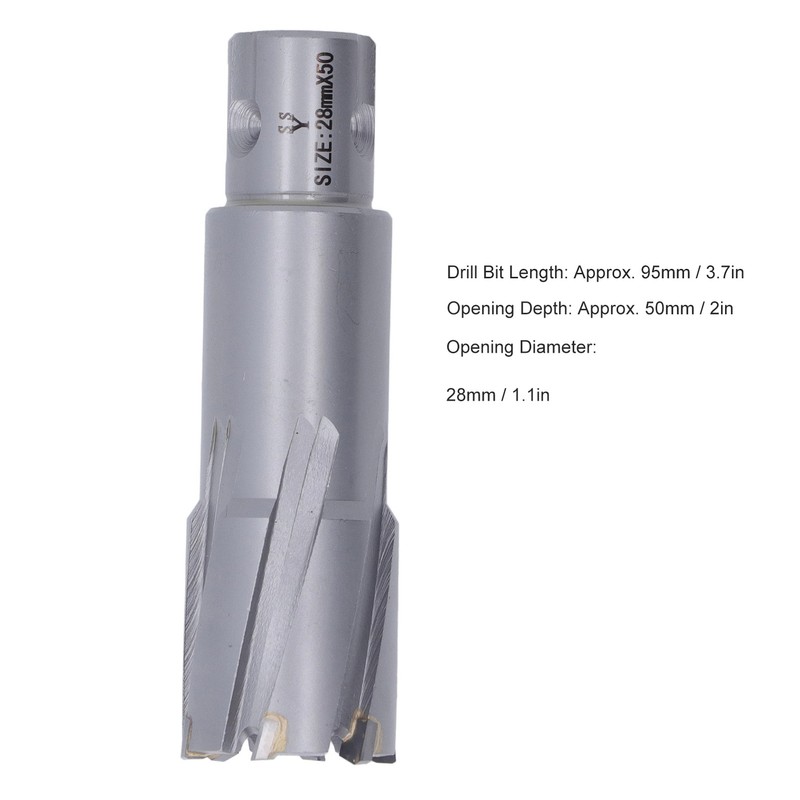 Carbide Hole Saw Bit Steel Plate Hole Cutter Opener Bit