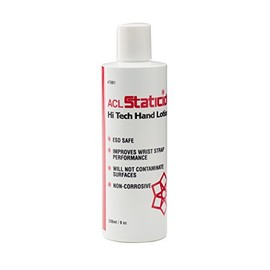 ACL Staticide 7001FF Hand Lotion, Unscented, 8 oz, Bottle