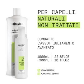 Nioxin Sistema 2 Scalp + Hair Conditioner 300ml - stärkende Haarspülung mit fortschrittlicher Ausdünnung