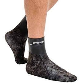 Cressi Sarago Socks (3 or 5 mm) - Neoprene Thermal Shoes 3 or 5 mm, for Adults Unisex